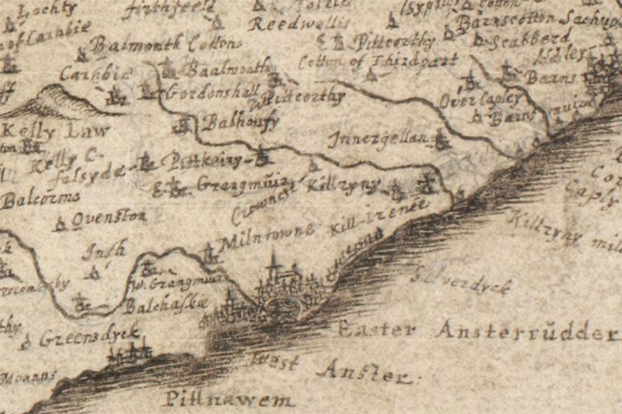 Castles in Fife Stravaiging around Scotland